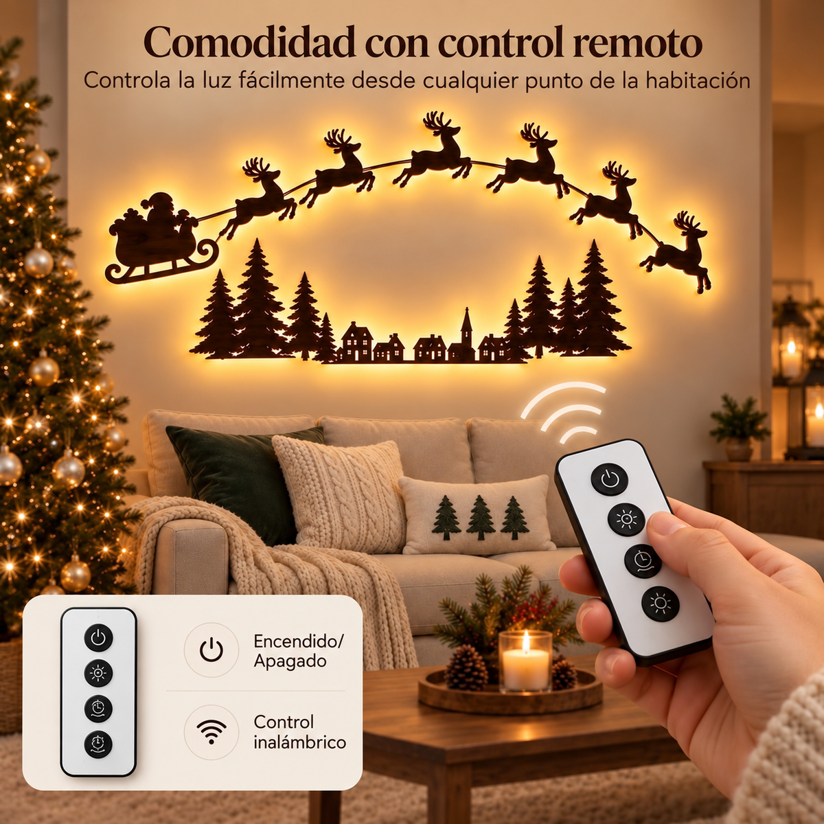 Mivala™ Decoración Led Sin Cables