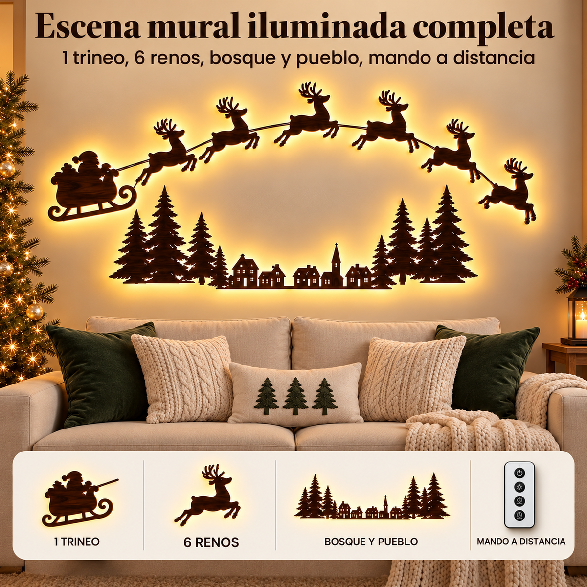 Mivala™ Decoración Led Sin Cables