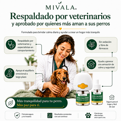 Mivala™ Difusor Calma Canina